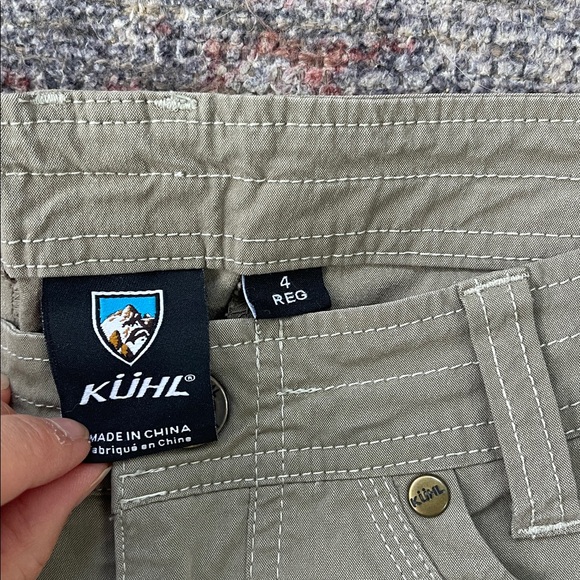 Kuhl SPLASH ROLL-UP PANT - olive green cargo hiking pants - Picture 10 of 12